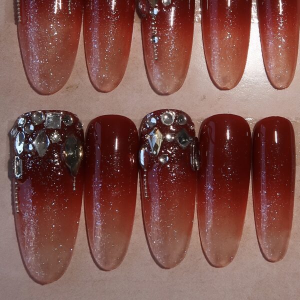 Press on Nails "Sunset" photo 2