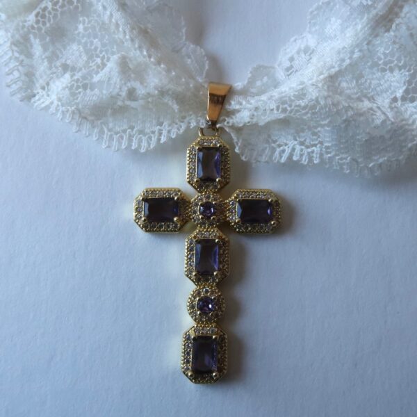 choker violette photo principale
