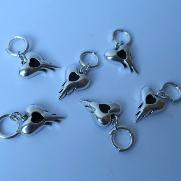 Boucles d'oreilles Dripping Heart photo 3